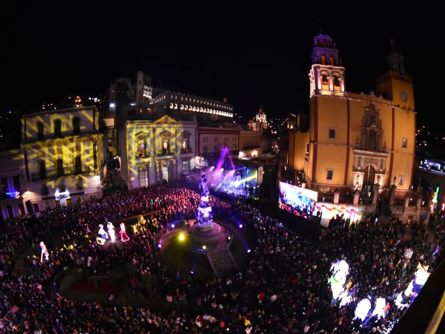 Fiesta de fin de Año 2018 en Guanajuato Capital