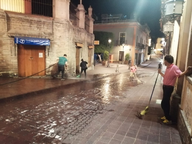 Lavados nocturnos martes-miércoles 1