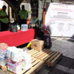 Centro de acopio exterior de Presidencia Municipal