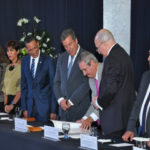 firma del protocolo de donación