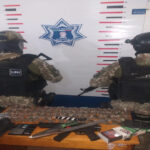 Arma y drogas aseguradas