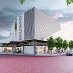 estacionamiento y museo