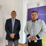 Dr. Armando Gallegos y Rómulo García Cabrera