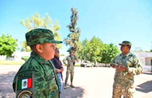 Ejército Mexicano reconoce a la niñez guanajuatense en el programa “Soldado Honorario” Sarabia, Guanajuato – 16ª Región Militar