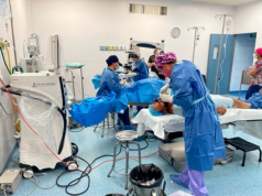 SSG concluye Jornada de cirugías de Cataratas en Valle de Santiago