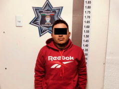 Policía de la capital recupera vehículo con reporte de robo y frustra asalto a comercio; tres personas fueron detenidas