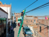 Realiza Desarrollo Urbano el sexto recorrido del año para retirar cableado en desuso