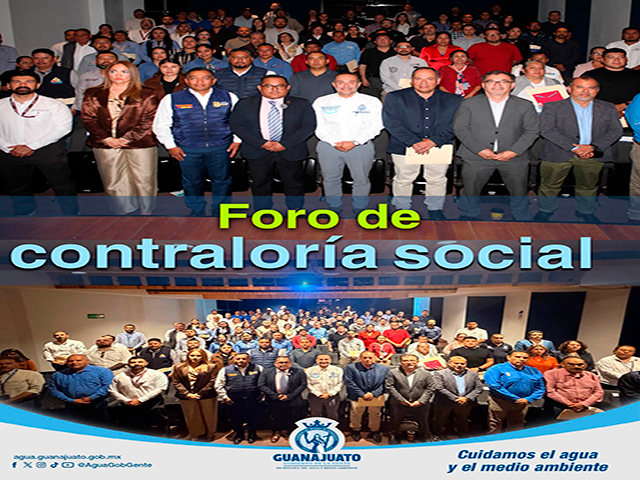 agua y contraloria social