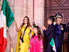 Conmemora Libia Dennise el Grito de la Independencia en Dolores Hidalgo