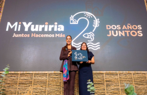 Refrenda Gobernadora su respaldo a las familias yurirenses