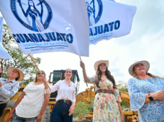 Arrancan Samantha Smith y Libia García obras que cambian vidas en comunidades de la capital